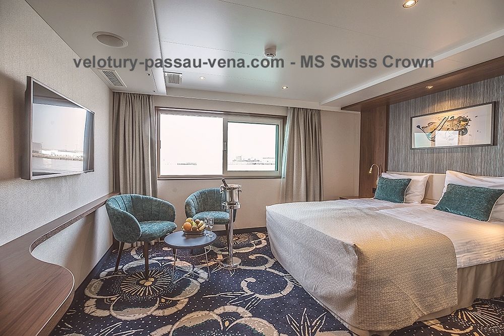 MS Swiss Crown - Мини-люкс на средней палубе